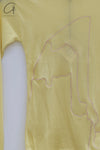 BASERANGE AROOSTAKEN long-sleeved T-shirt BAS-TOARL-CG-SU24-ONE YELLOW